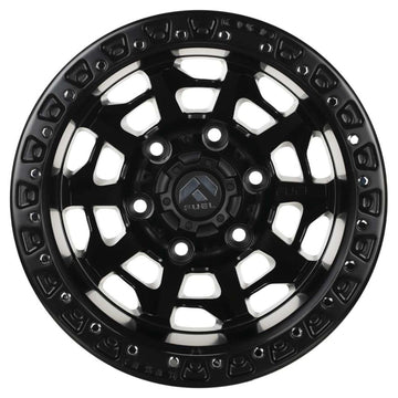 EMR-1261-05 10.0x15"-5x139.7 ET20 110 Matt Black Jant (4 Adet)